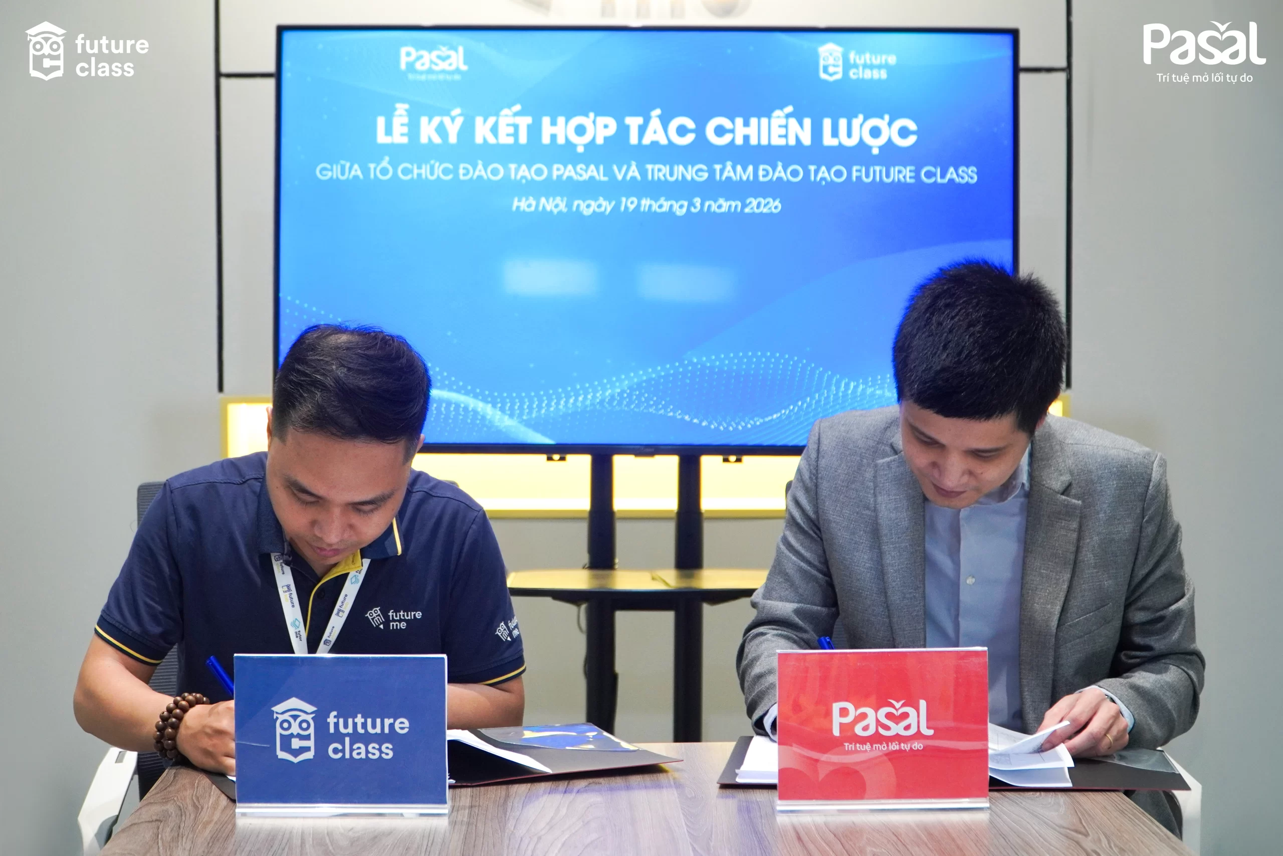 Lễ Ký Kết Hợp Tác Chiến Lược: Pasal x Future Me – Nâng Tầm Giáo Dục Chuẩn Quốc Tế
