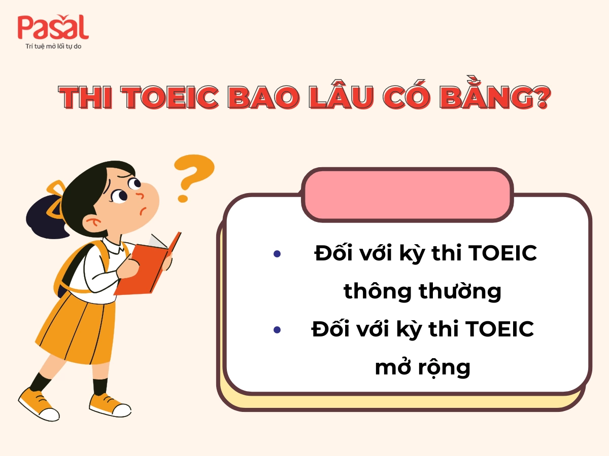 Thi TOEIC bao lâu có chứng chỉ? Thủ tục nhận bằng TOEIC mới nhất 2026