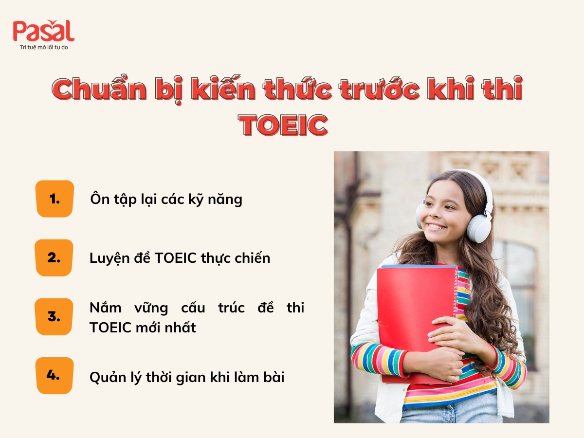 Thi TOEIC cần chuẩn bị những gì? Checklist đầy đủ từ A-Z