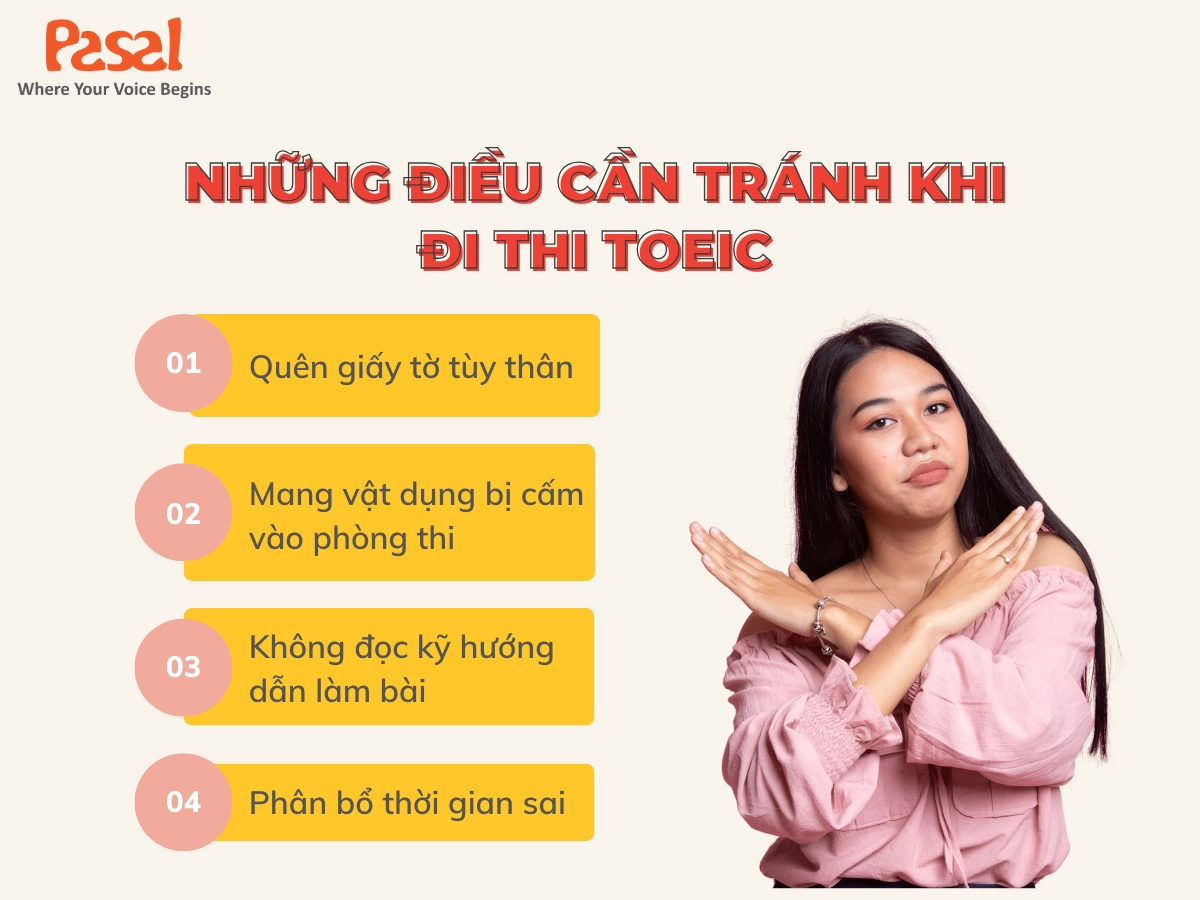 Thi TOEIC cần chuẩn bị những gì? Checklist đầy đủ từ A-Z