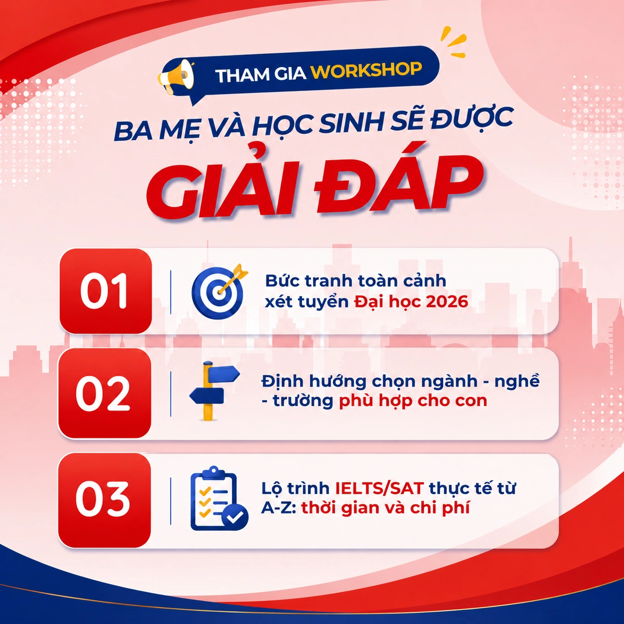 Workshop Pasal UniSuccess – Hành Trang Vững Bước Vào Đại Học