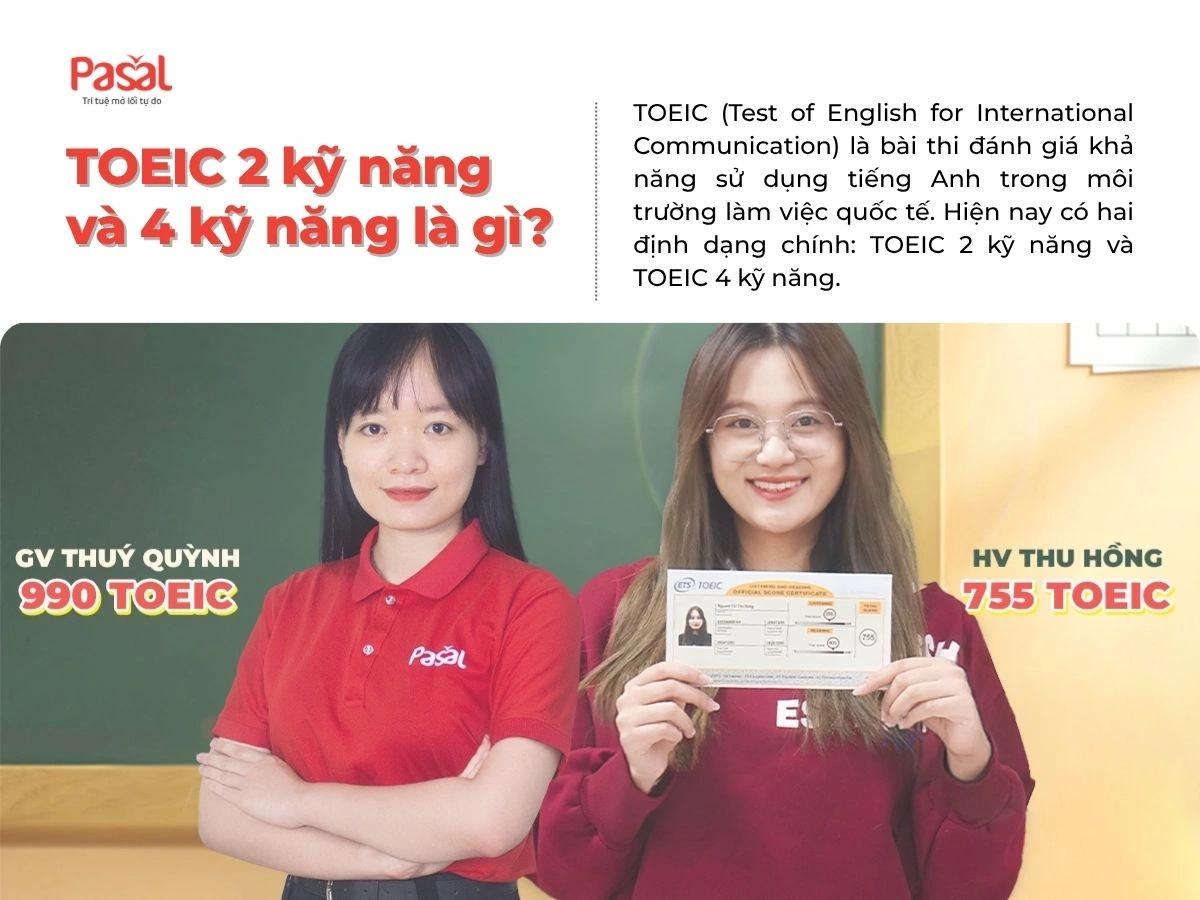 TOEIC 2 kỹ năng có giá trị hơn 4 kỹ năng không? Gợi ý những ngành nghề phù hợp nhất cho cả hai loại bằng